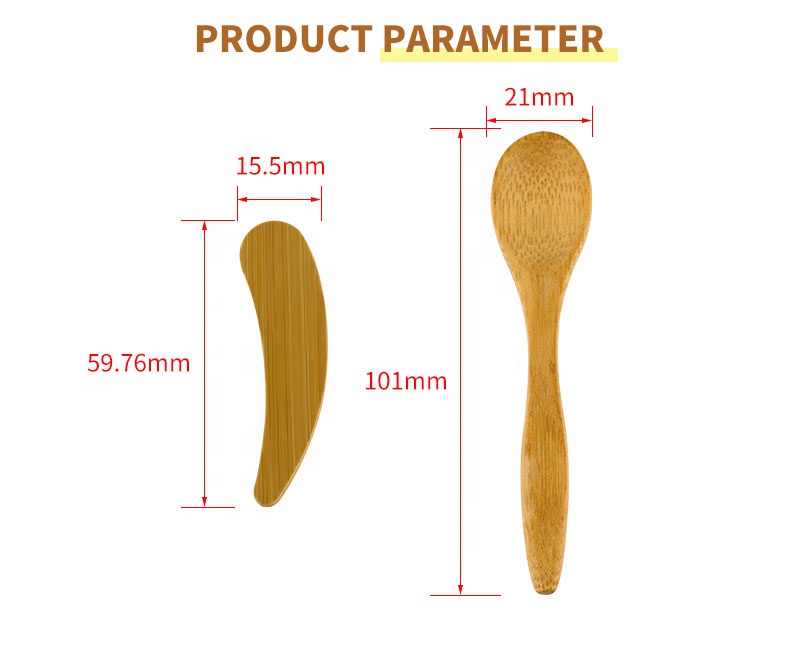 Eco-friendly 30g 50g cosmetic cream glass inner bamboo jars