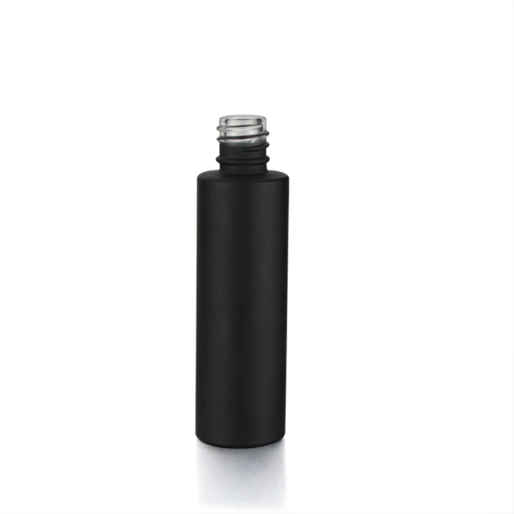 Eco friendly 50g 1/2 1 3.3 4 oz 40 ml empty face oil push button cosmetic clear glass dropper bottle with pipette