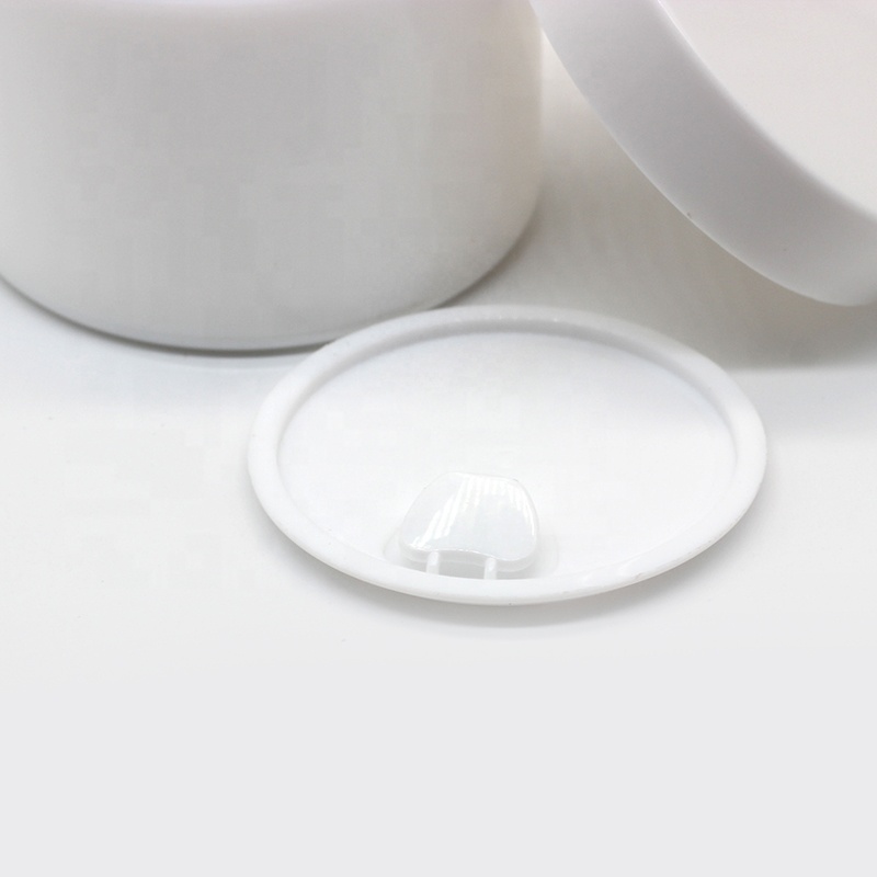 Eco-friendly 50g mask cream opal glass jar