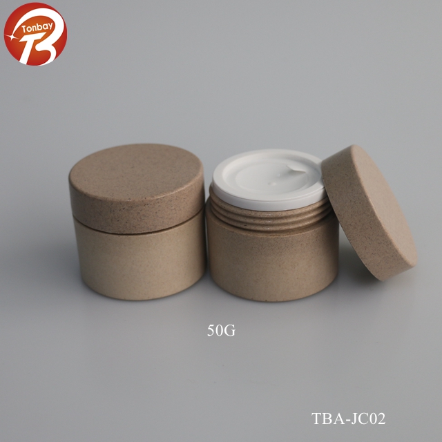Eco friendly 50ml cosmetic cream jars