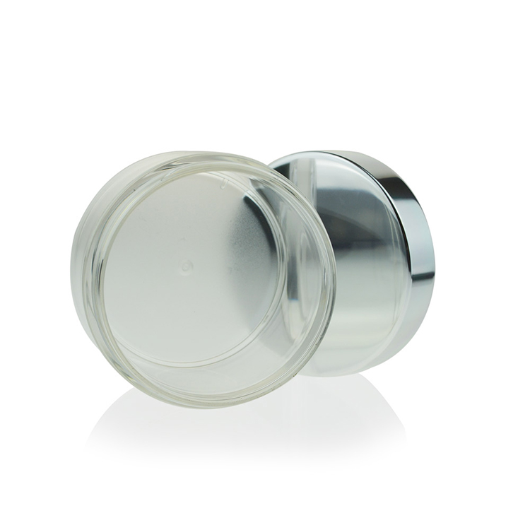 Eco-friendly 5ml 10ml 15ml 20ml 30ml 50ml 100ml 150ml 200ml 250ml empty PETG clear cosmetic plastic jar