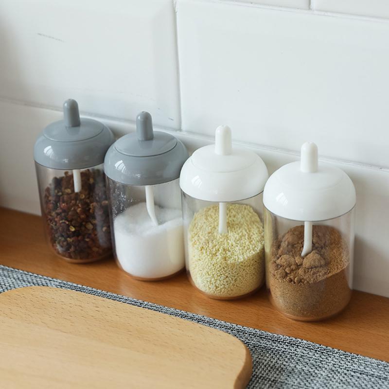 Eco-friendly High Quality Modern Plastic Kitchen Storage Jars