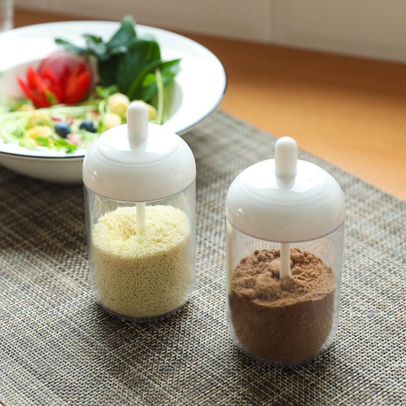Eco-friendly High Quality Modern Plastic Kitchen Storage Jars