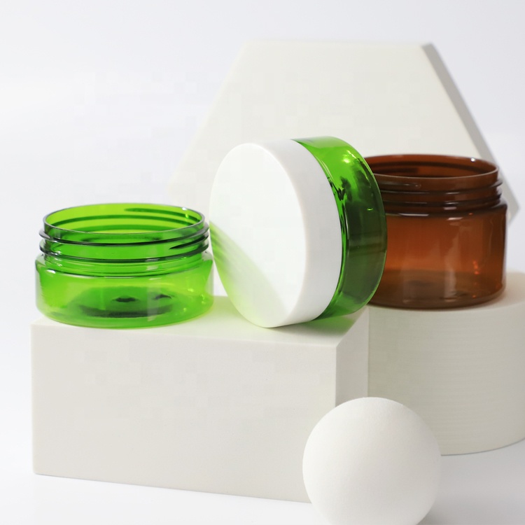 Eco-friendly Packaging Plastic Recycled PET Jar PCR Packaging