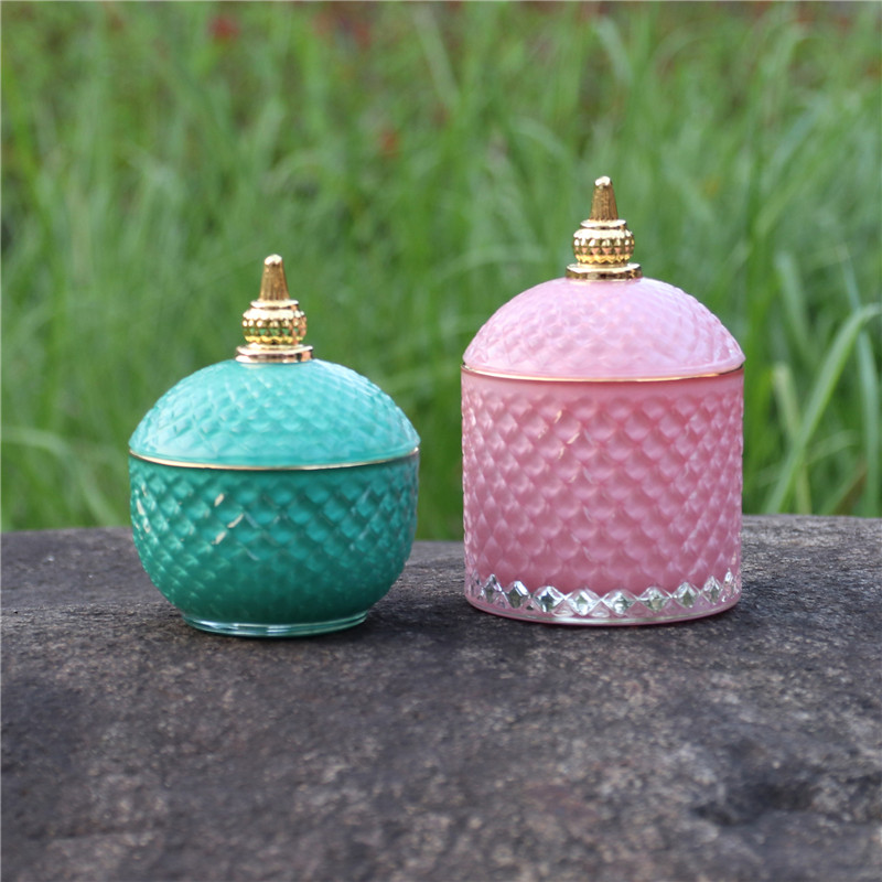 Eco-friendly cookie candy honey food glass storage jar with glass lid storage tank hot style Storage box