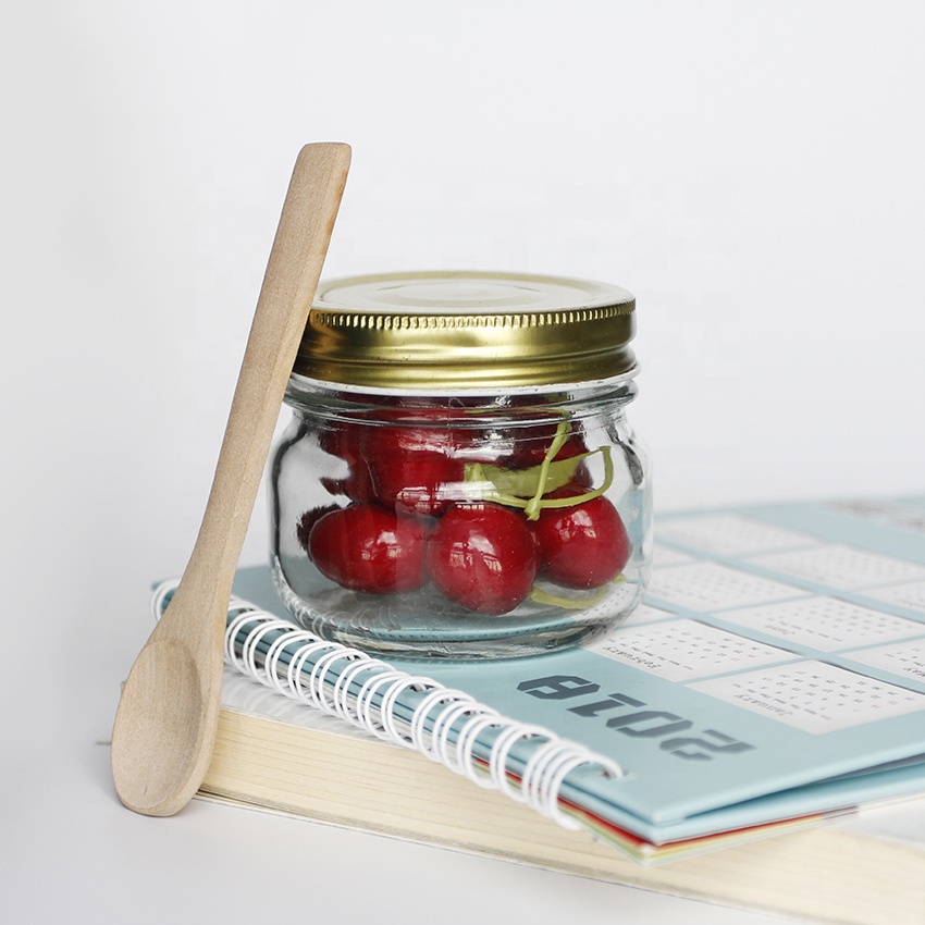 Eco friendly cookie packing mason jar candy sugar storage container jars