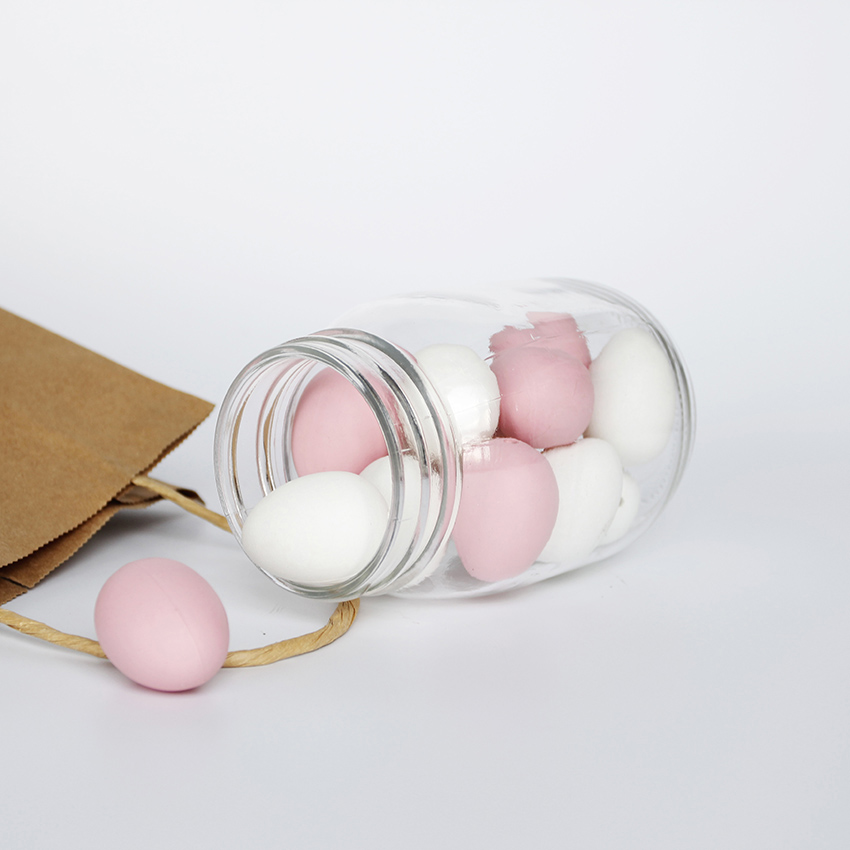 Eco friendly cookie packing mason jar candy sugar storage container jars