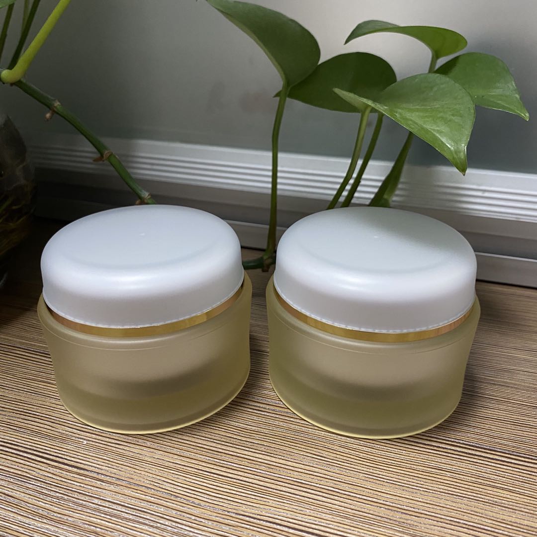 Eco friendly cosmetic biodegradaging jar plastic face cream jars body lotion containers