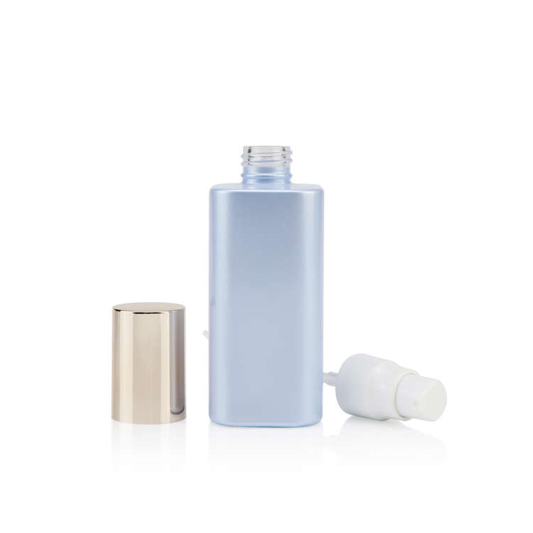 Eco friendly cosmetic containers and packaging 30g 50g 100g clear glass Cream Jar with silver lid