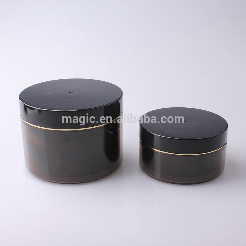 Eco friendly cosmetic containers body cream container empty plastic jar