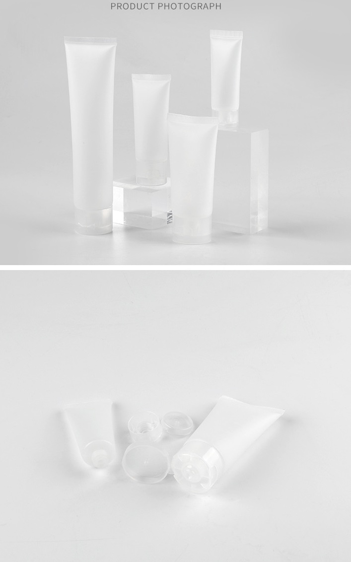 Eco-friendly cosmetic cosmetic plastic tubes skin whitening cream tube packaging15g 30g 50g 100g