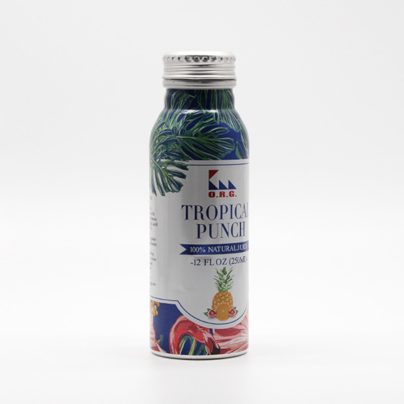 Eco friendly custom empty 12oz 16oz 330ml cold press fruit juice bottle with lid
