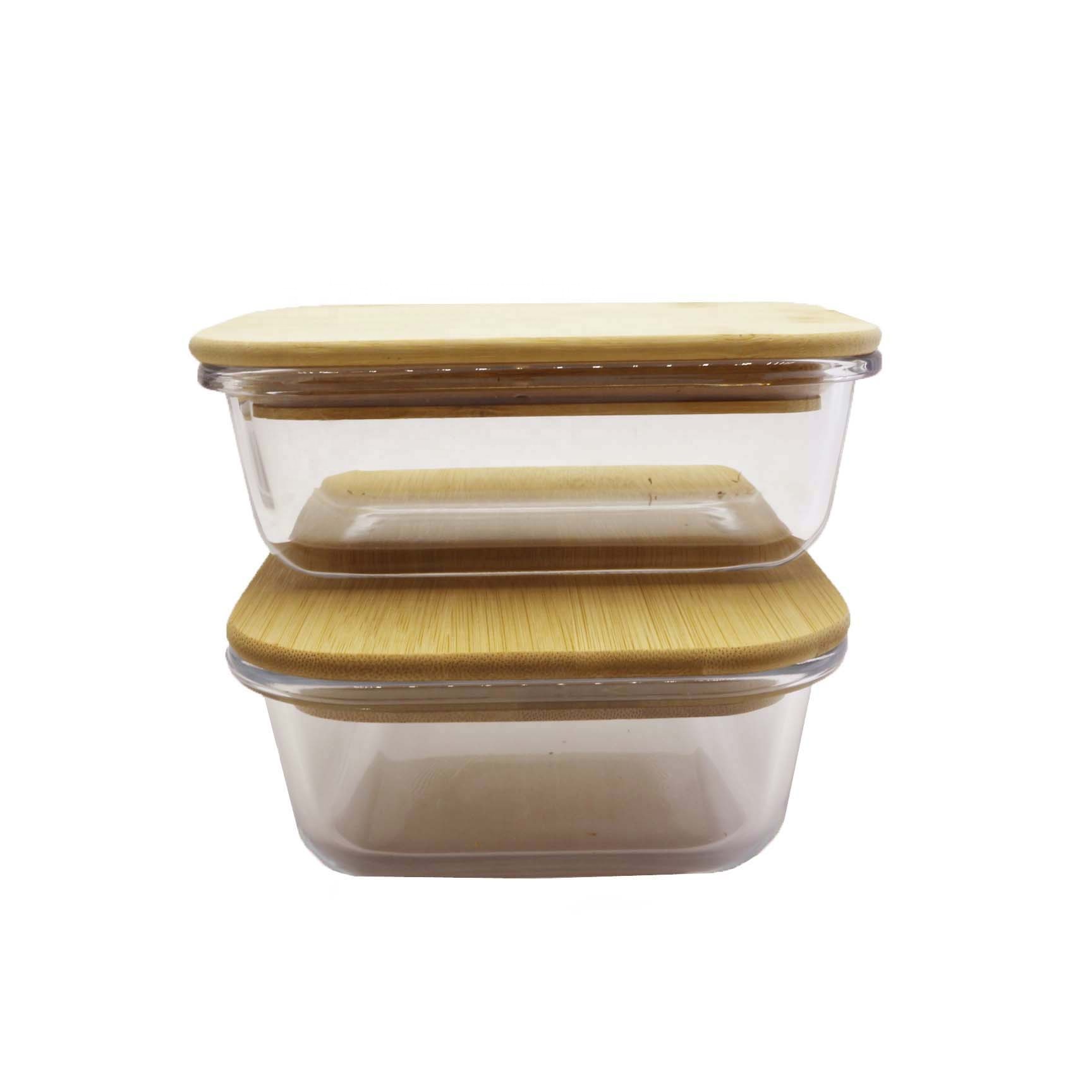 Eco friendly custom leakproof bento box lunch wood packaging set PD-11Q