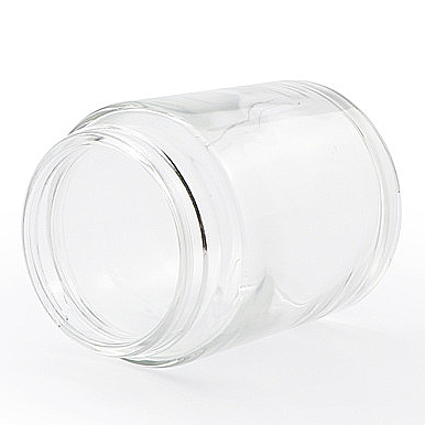 Eco-friendly glass packaging container glass jar and bottles with child resistant cap
