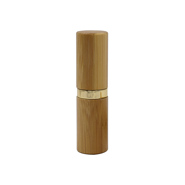 Eco- friendly natural material 4.5g 5ml bamboo lipstick container 12.1mm
