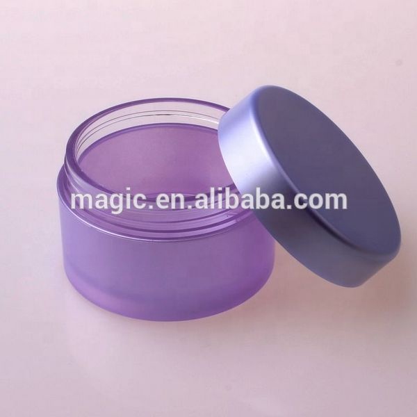 Eco-friendly new clear thick wall plastic container cosmetic jar