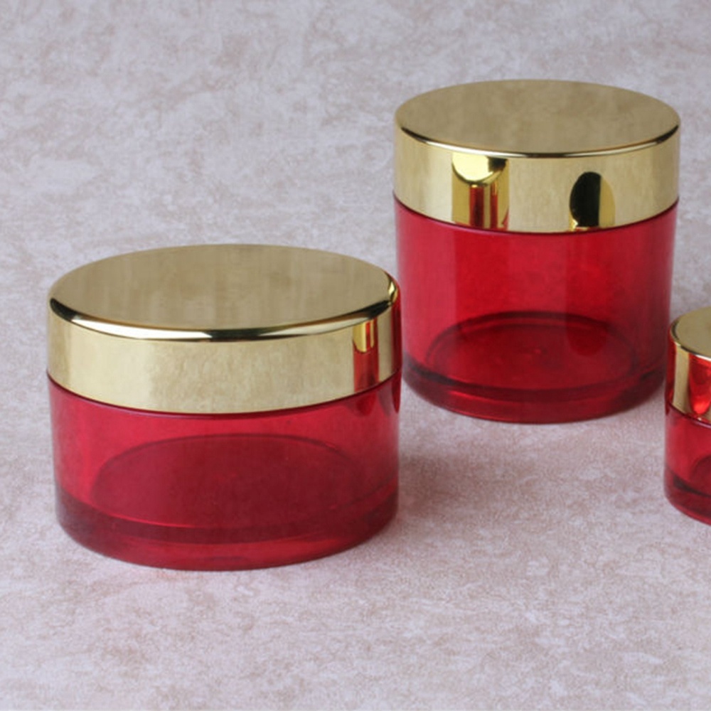 Eco-friendly new clear thick wall plastic container cosmetic jar