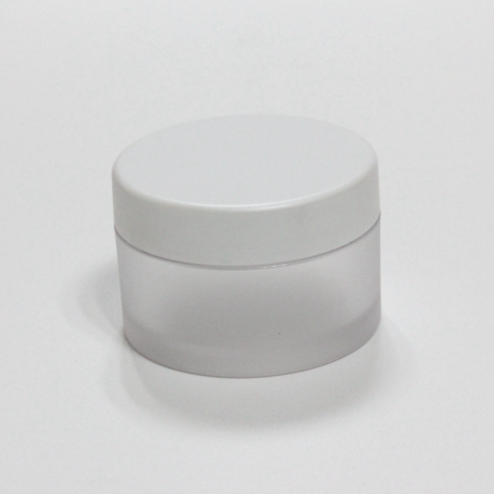 Eco-friendly new clear thick wall plastic container cosmetic jar