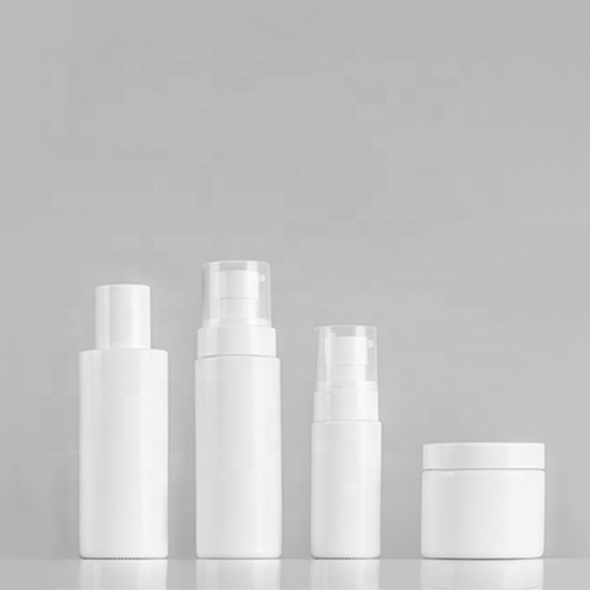 Eco friendly opal glass cosmetics packaging  for facial skincare