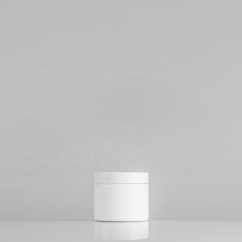 Eco friendly opal glass cosmetics packaging for facial skincare