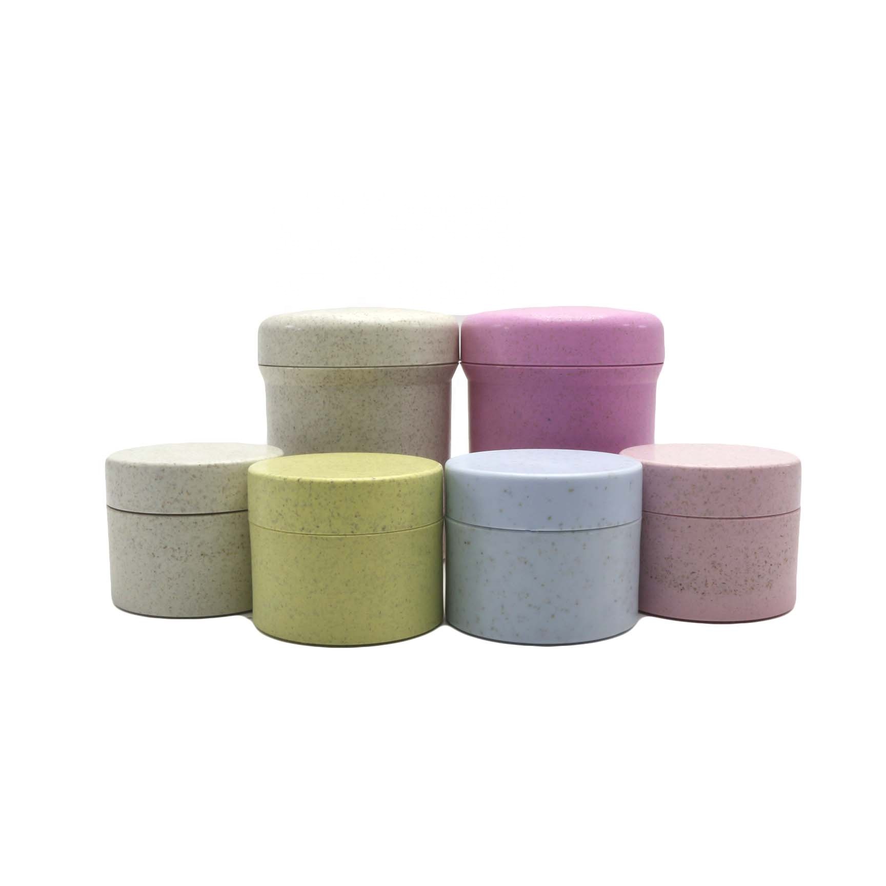 Eco friendly pla cosmetic biodegradaging jar 1oz 2oz 5oz plastic face cream jar cream jar body lotion containers PJ-CC67