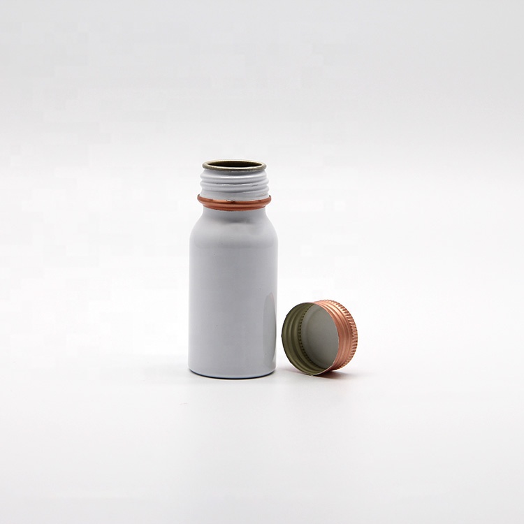Eco friendly round custom color aluminum packaging beverage bottle 100 ml 250ml