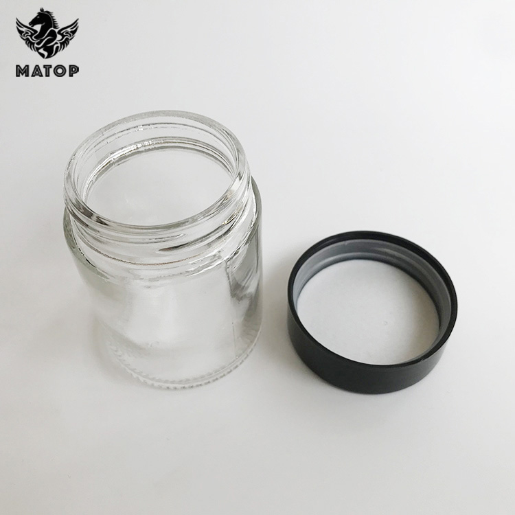Eco friendly wholesale flower packaging glass jars with lids