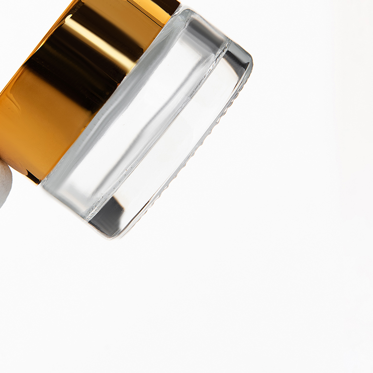 Ecofriendly Empty Frosted Packaging Cream Glass Round 5ml Cosmetic Jar