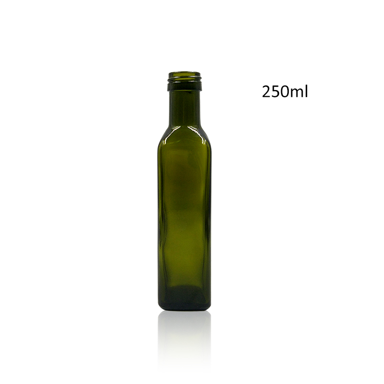 Edible oil glass bottle 100ml 250ml 500ml 750ml 1000ml marasca olive oil glass bottle