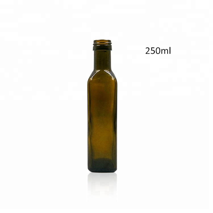 Edible oil glass bottle 100ml 250ml 500ml 750ml 1000ml marasca olive oil glass bottle