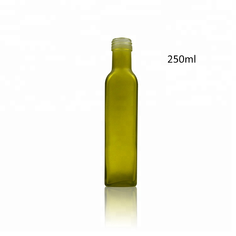 Edible oil glass bottle 100ml 250ml 500ml 750ml 1000ml marasca olive oil glass bottle