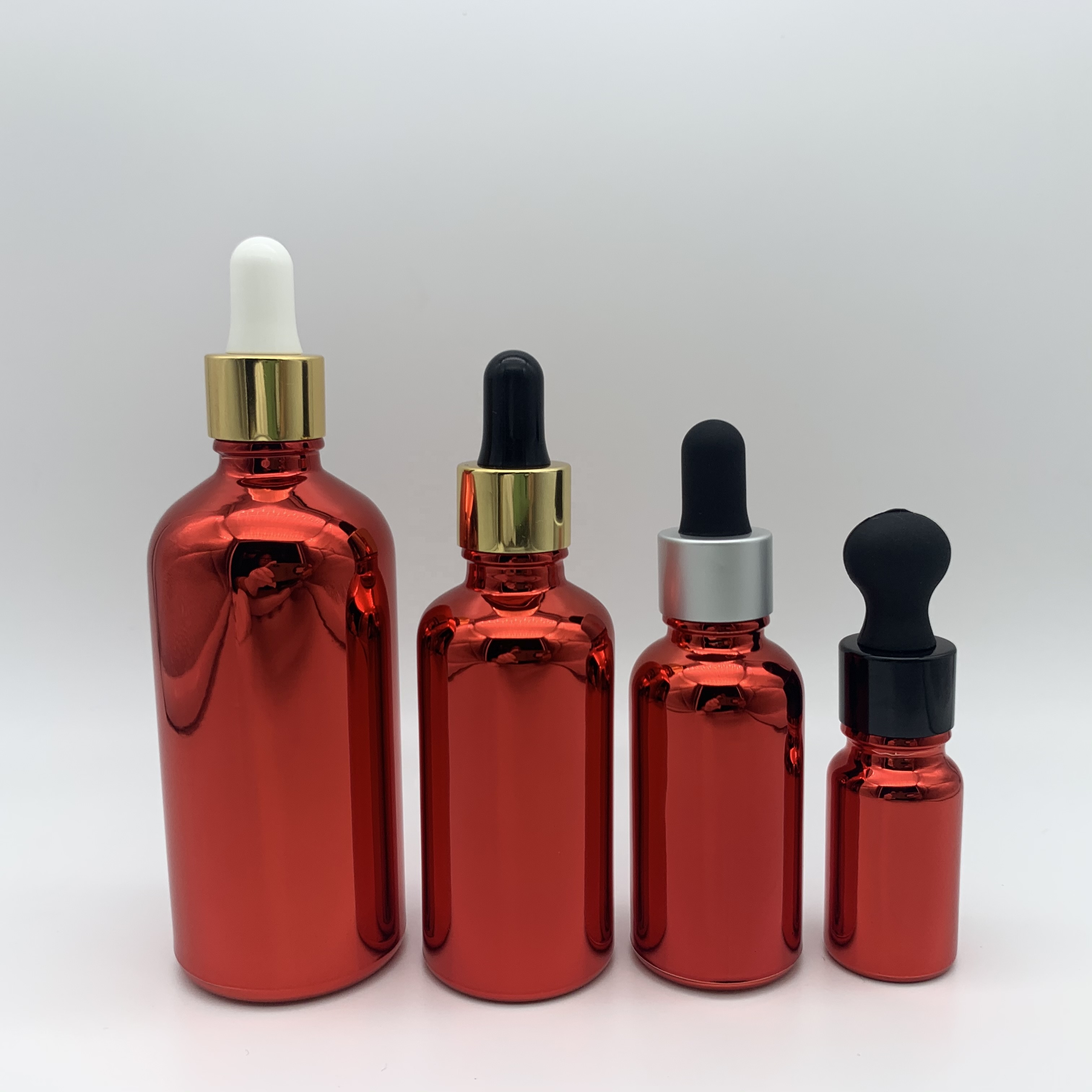 Electroplated High Grade Essential Oil Color Bottle Drop Cheap Discount Sale