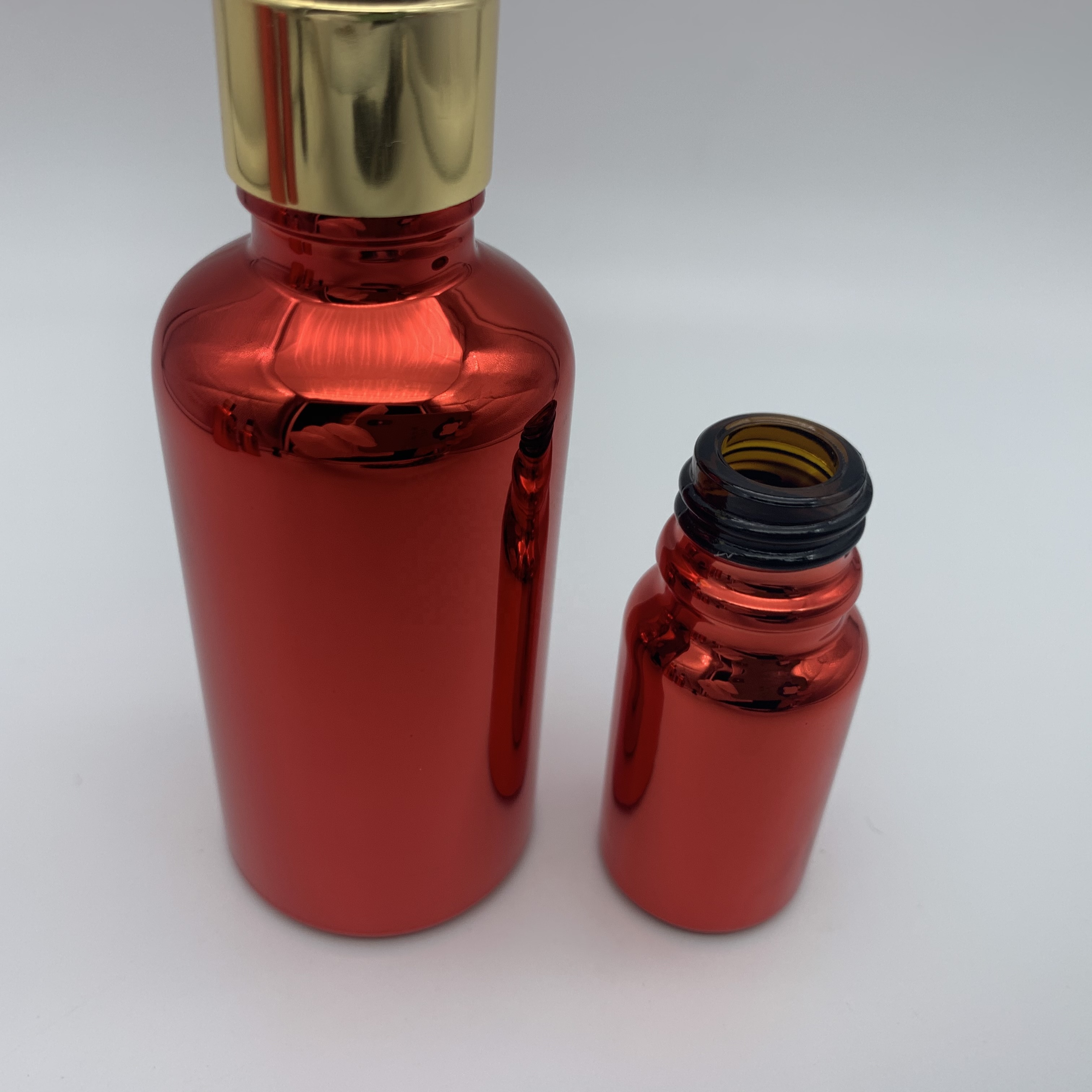 Electroplated High Grade Essential Oil Color Bottle Drop Cheap Discount Sale