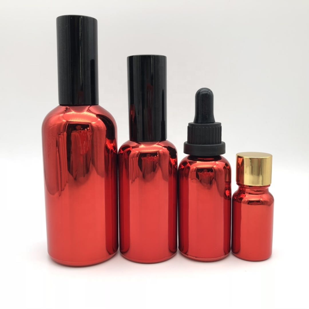 Electroplated High Grade Essential Oil Color Bottle Drop Cheap Discount Sale