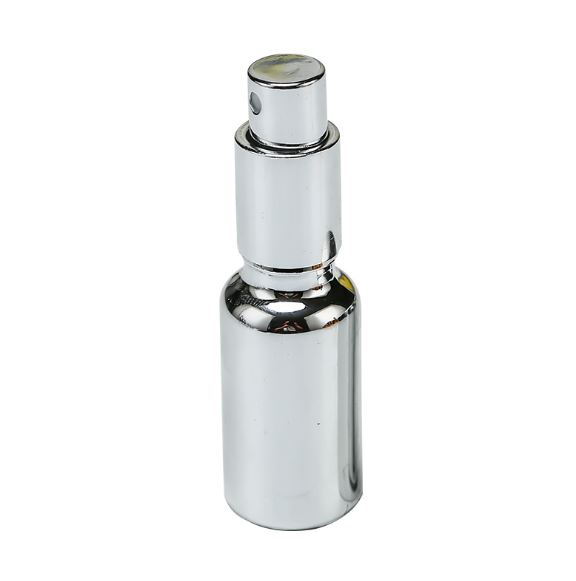 Electroplating golden essential oil bottle 50ml sub-bottomed perfume spray bottle essence lotion glass bottle
