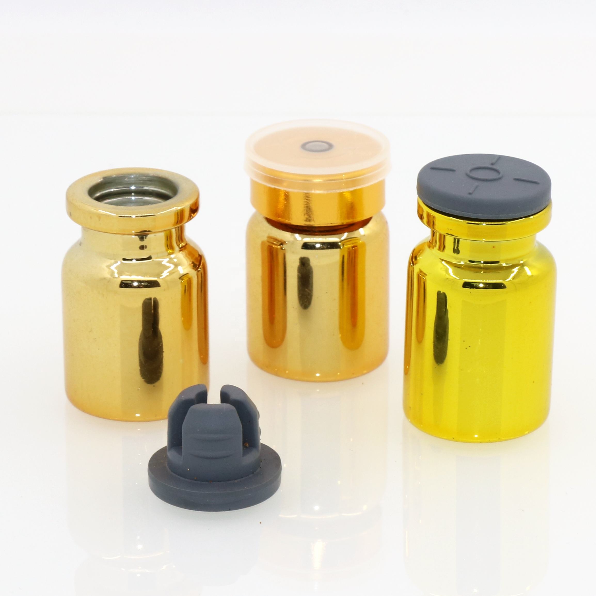 Electroplating medicinal vials,multi-size glassware,airless food container