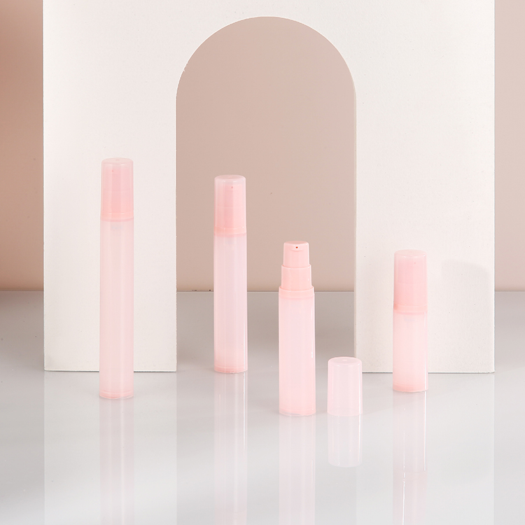 Elegant 50g Pink cosmetic acrylic jar
