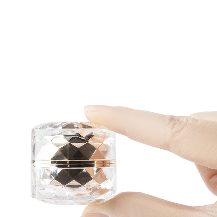 Elegant Acrylic Cosmetic Container Facial Essence 7g Clear Plastic Lotion Cream Jars