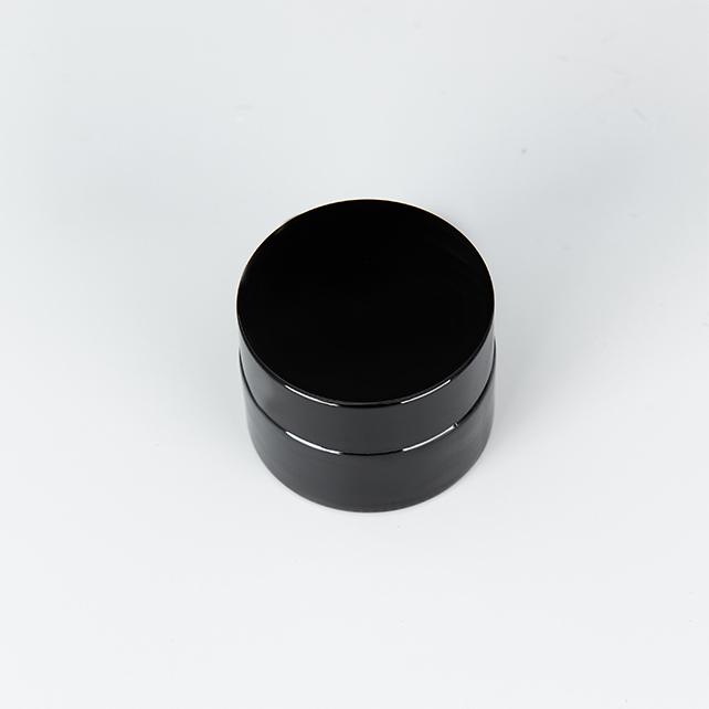 Elegant Cosmetic Container Facial Mask 30g 50g 100g Clear glass Lotion Cream Jar With Childhood Screw Cap