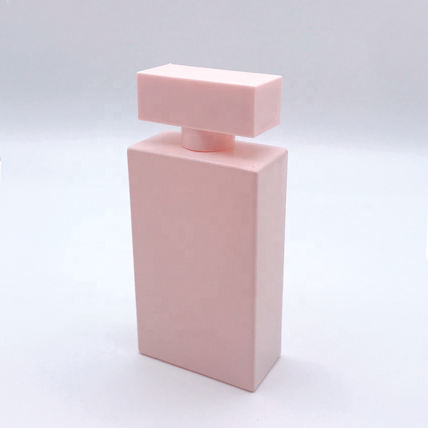 Elegant Rectangle Shape Empty Glass Perfume Bottle