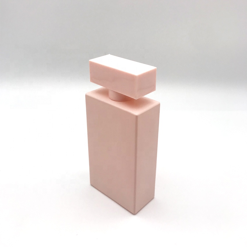 Elegant Rectangle Shape Empty Glass Perfume Bottle