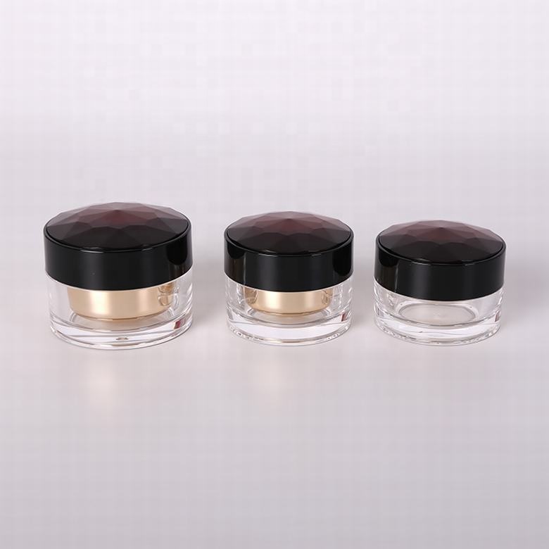 Elegant purple blue HOT SALE IN USA 15g cosmetic acrylic cream jar