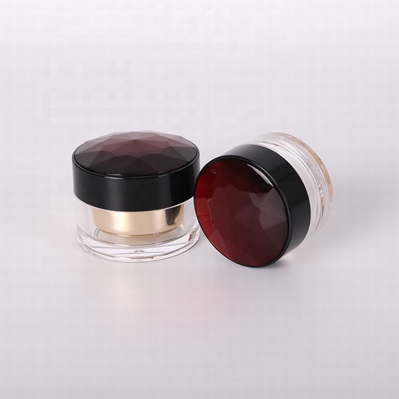 Elegant purple blue HOT SALE IN USA 15g cosmetic acrylic cream jar