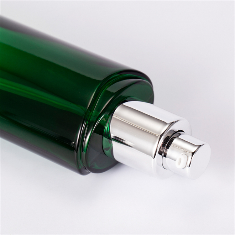 Emerald Color 30g 50g 40ml 100ml 120ml Skincare Packaging Bottle Custom Glass Cosmetic Bottle