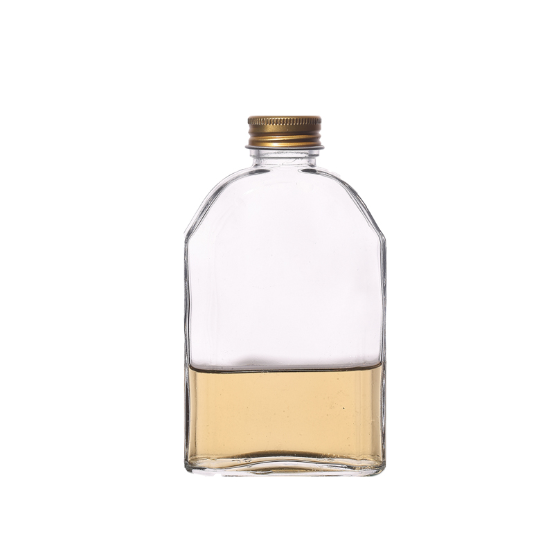 Empty 100ml 200ml 250ml 350ml 500ml Flint Customize Glass Bottles with Lids Factory