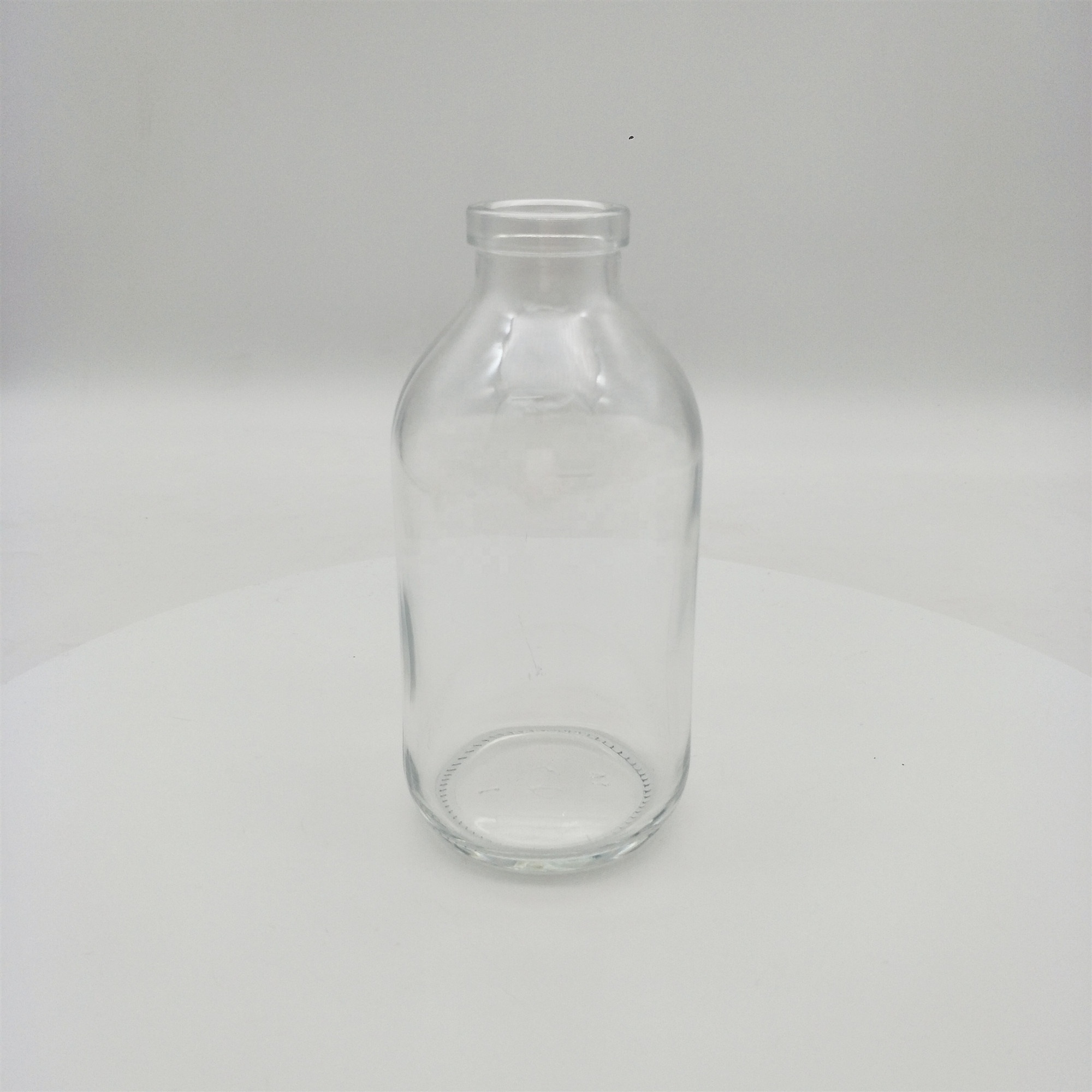 Empty 100ml 250ml 500ml Clear Amber Infusion Glass Bottle For Liquid Medical