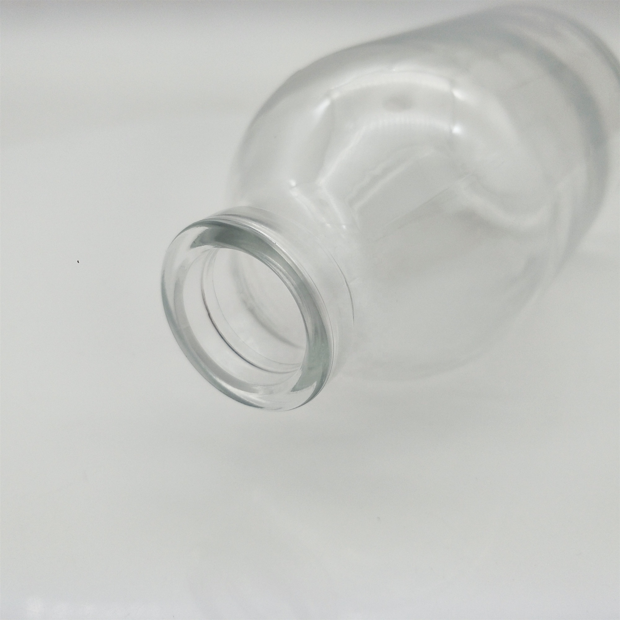 Empty 100ml 250ml 500ml Clear Amber Infusion Glass Bottle For Liquid Medical