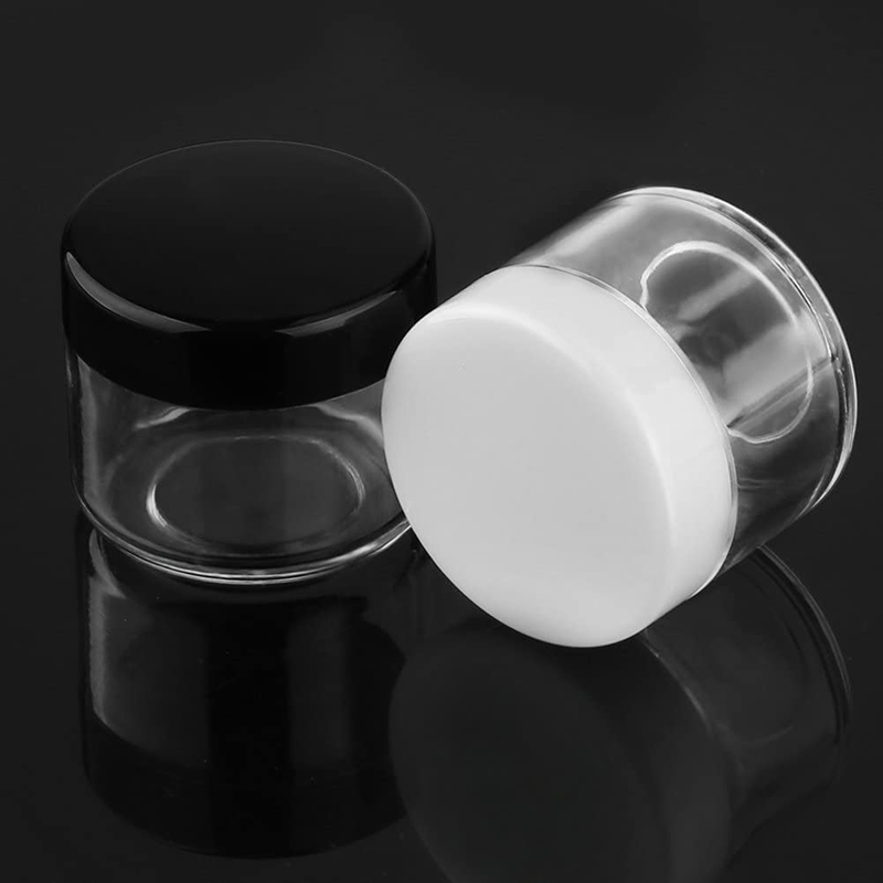Empty 10g Makeup Plastic Cosmetic Lip Scrub Cream Acrylic Powder Jar Container