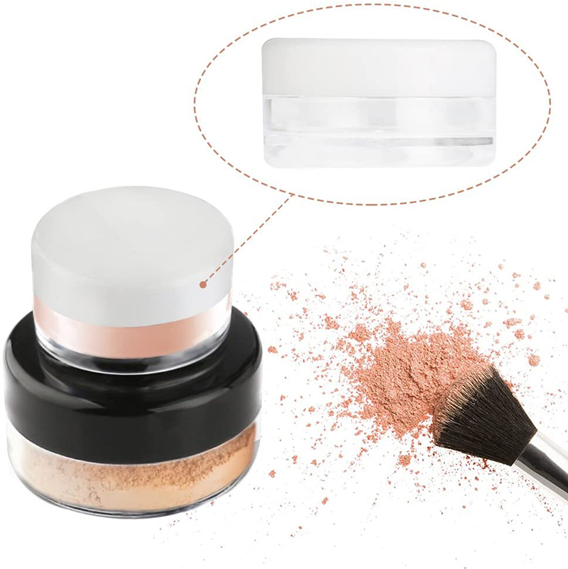 Empty 10g Makeup Plastic Cosmetic Lip Scrub Cream Acrylic Powder Jar Container