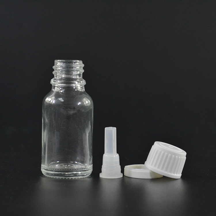 Empty 10ml 15ml 20ml 30ml 50ml 100ml blue green amber essential oil glass dropper bottle with tamperproof cap and reducer plug